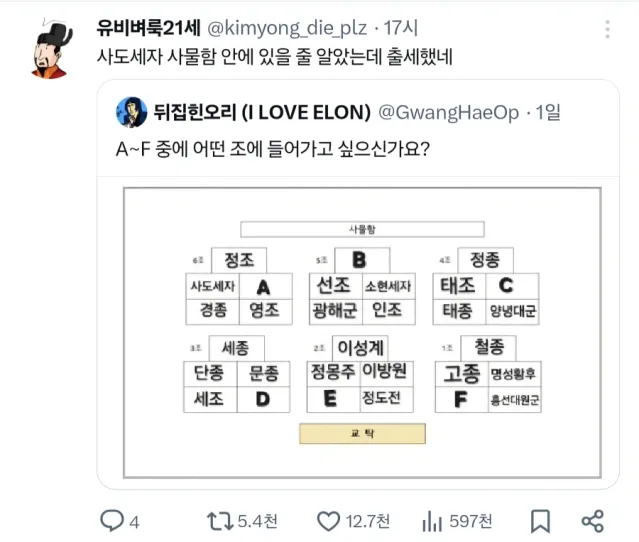 조별과제 선택존