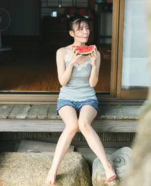 오카모토 아야카 사진집 「처음으로 물들이는 여름 」 Set.02