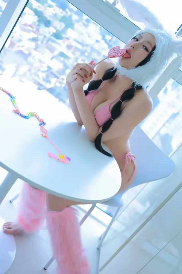 동그란 포토북 「Naked Bunny」 Set.02